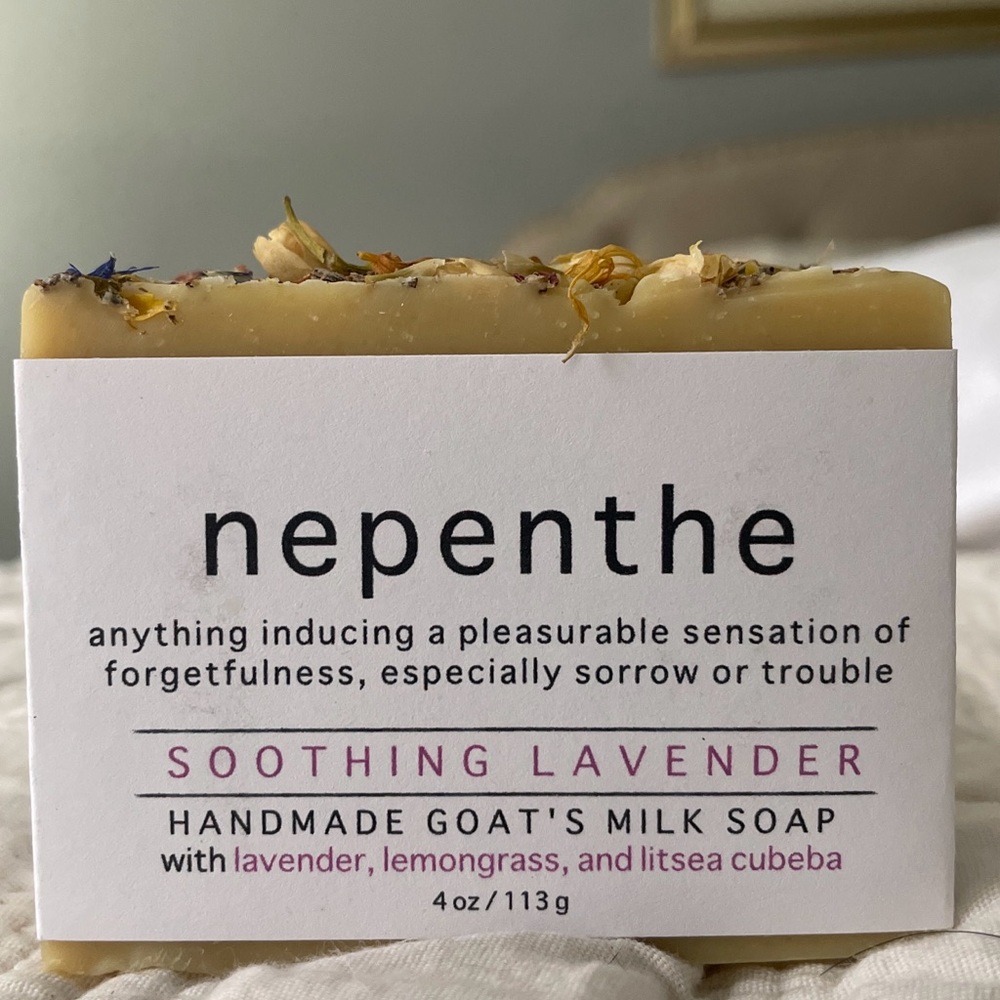 Soothing Lavender Handmade Goat's Milk Soap